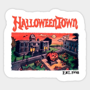 Halloween Town 1998 Sticker